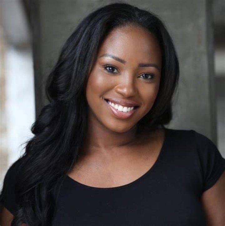 Faith Stowers as seen while posing for a picture in Las Vegas, Nevada in April 2019