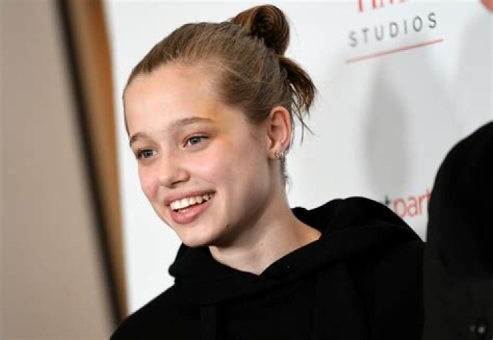 Famous celebrity kid Shiloh Jolie-Pitt