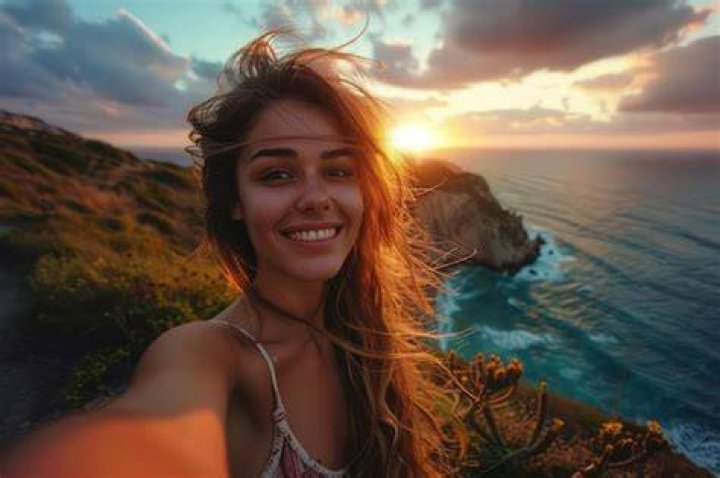 Famous Ocean in a selfie in June 2019