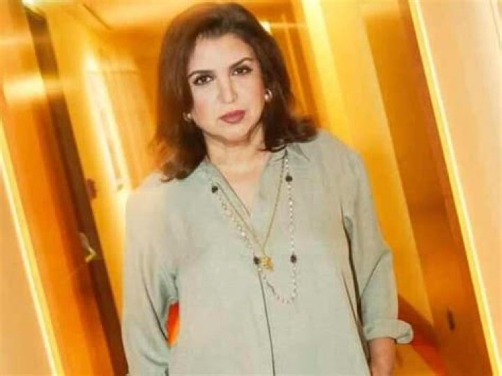 Farah Khan in an Instagram selfie as seen in May 2019