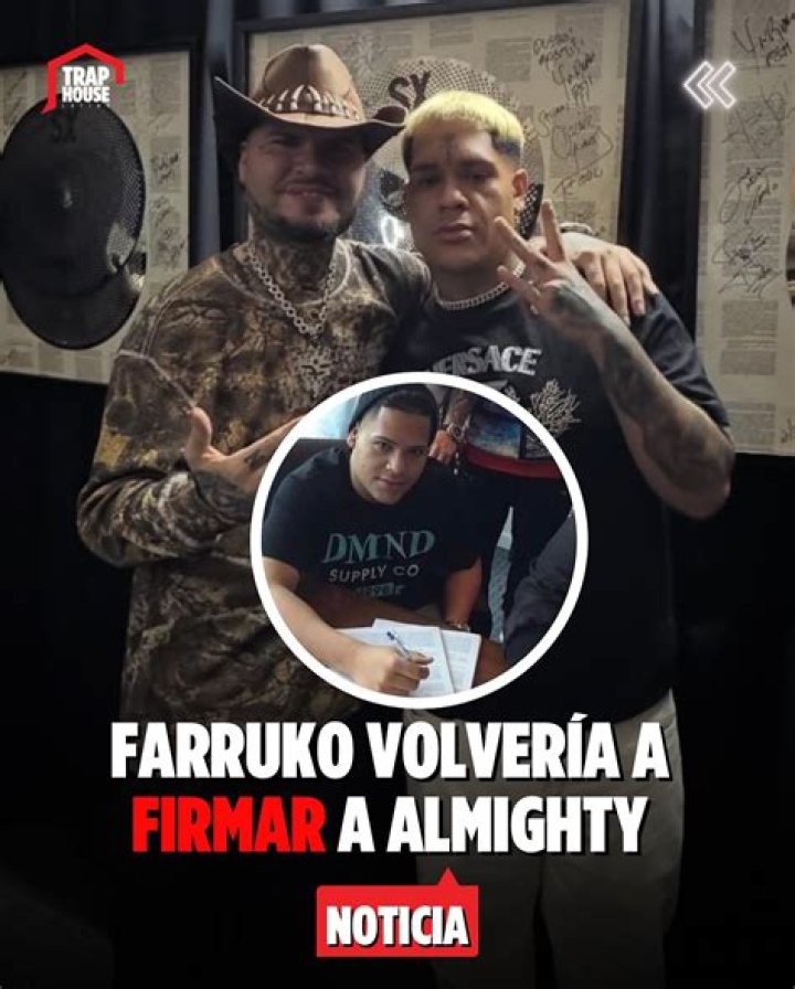 Farruko in an Instagram post with his son as seen in May 2018
