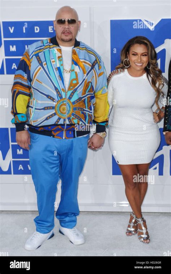 Fat Joe and Lorena Cartagena at BET Awards 2016