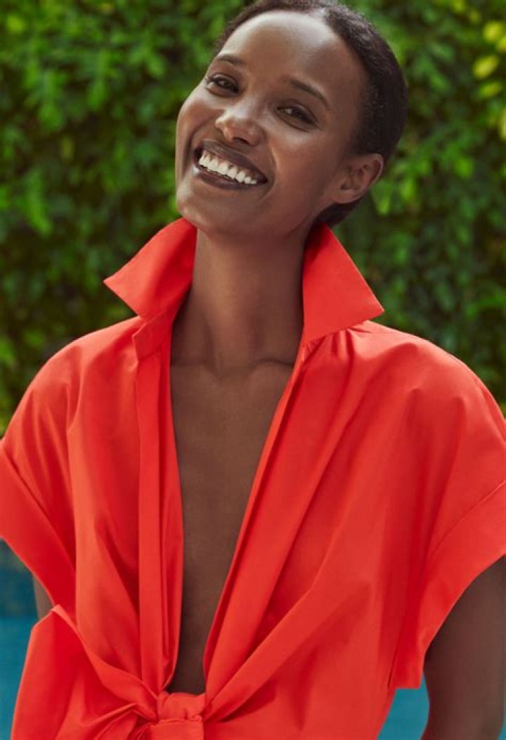 Fatima Siad in an Instagram selfie as seen in August 2018