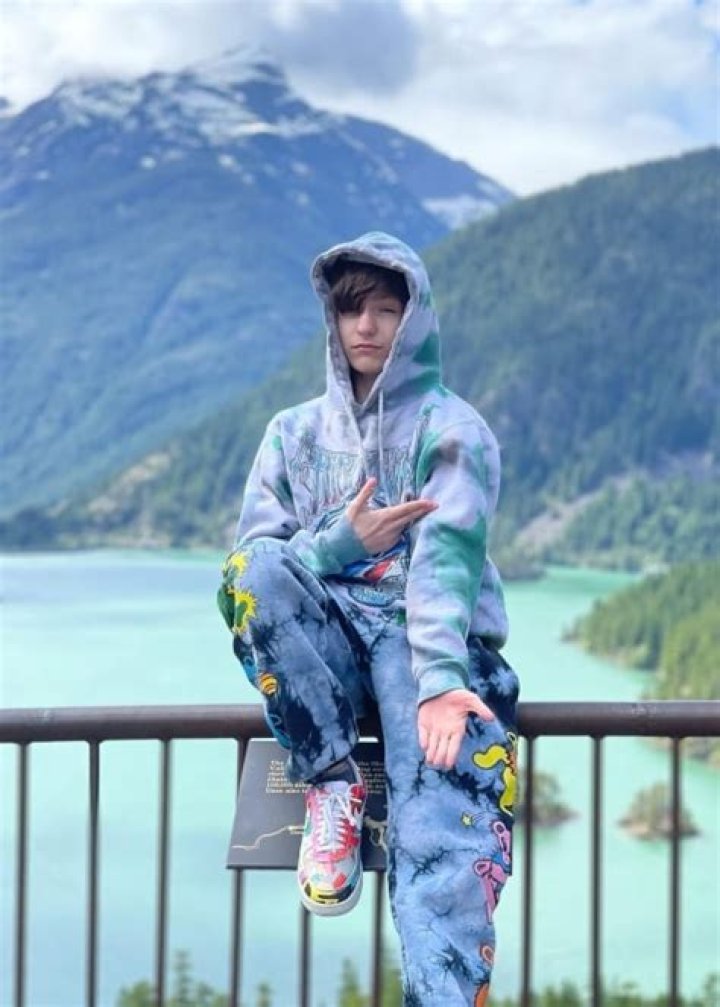 FaZe H1ghSky1 as seen in a picture that was taken in April 2021