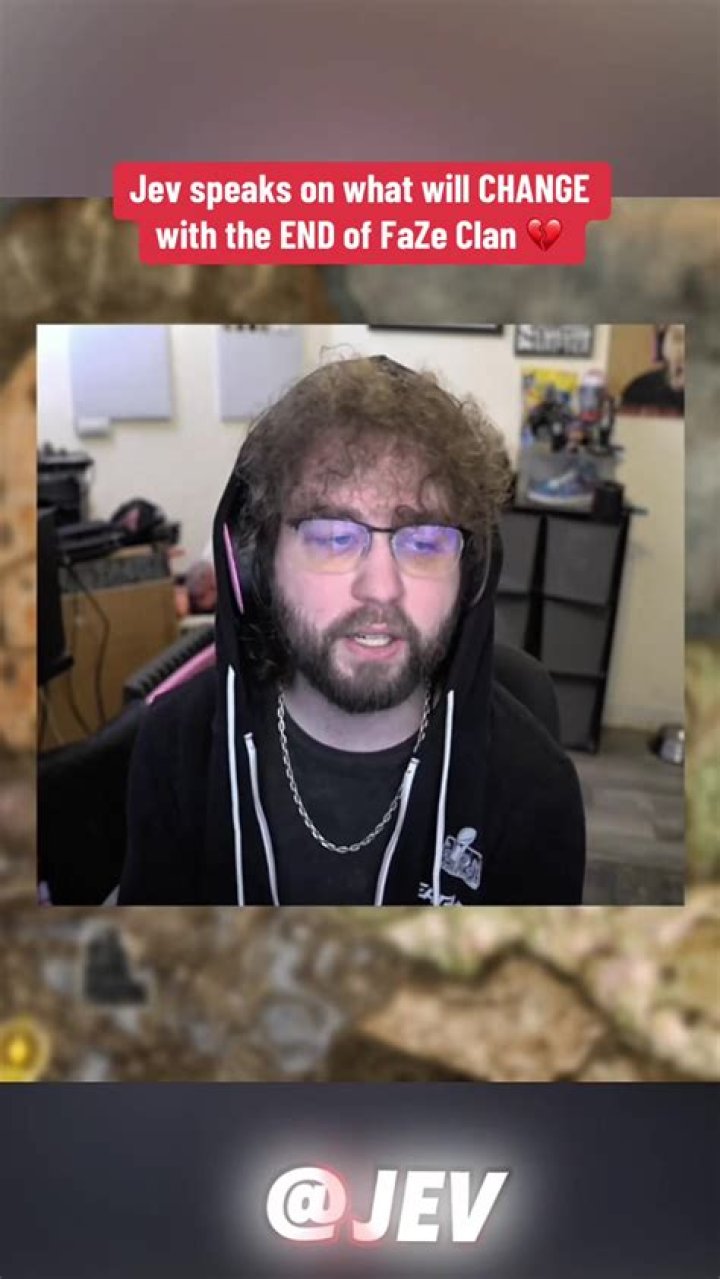 FaZe Jev as seen in a picture that was taken in January 2019