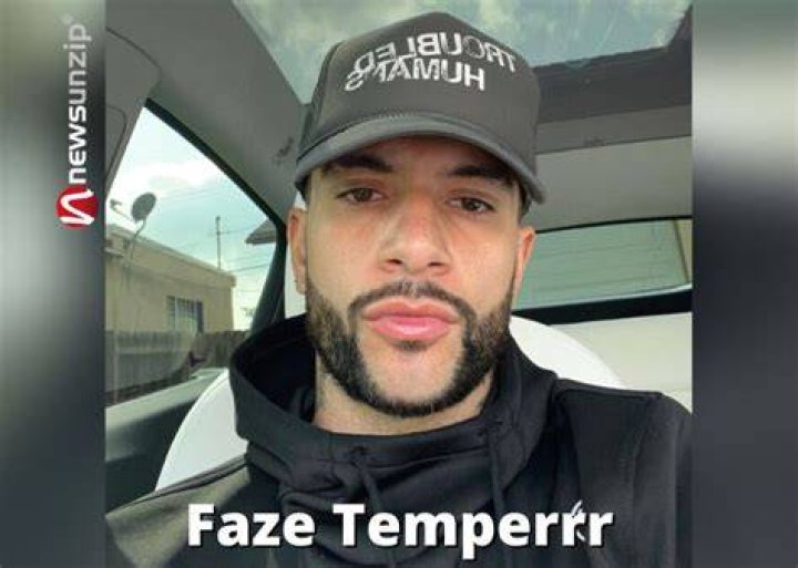 FaZe Temperrr as seen in a selfie that was taken in June 2021