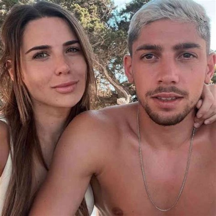 Federico Valverde and Mina Bonino, as seen in June 2022