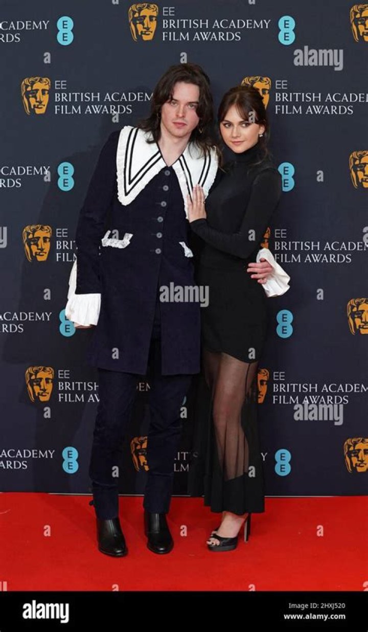 Ferdia Walsh-Peelo (1st from left) with the cast and director of the 2021 film Love Gets a Room