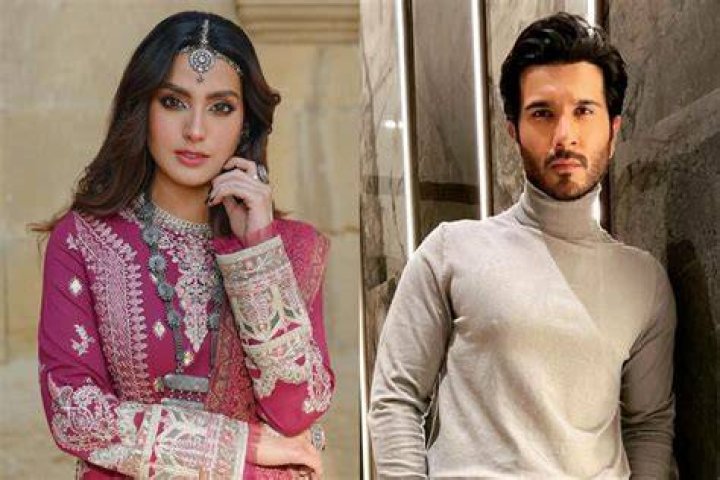 Feroze Khan and Iqra Aziz in Turkey in 2021