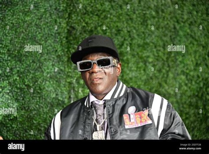 Flavor Flav at New Orleans Jazz Fest in April 2014