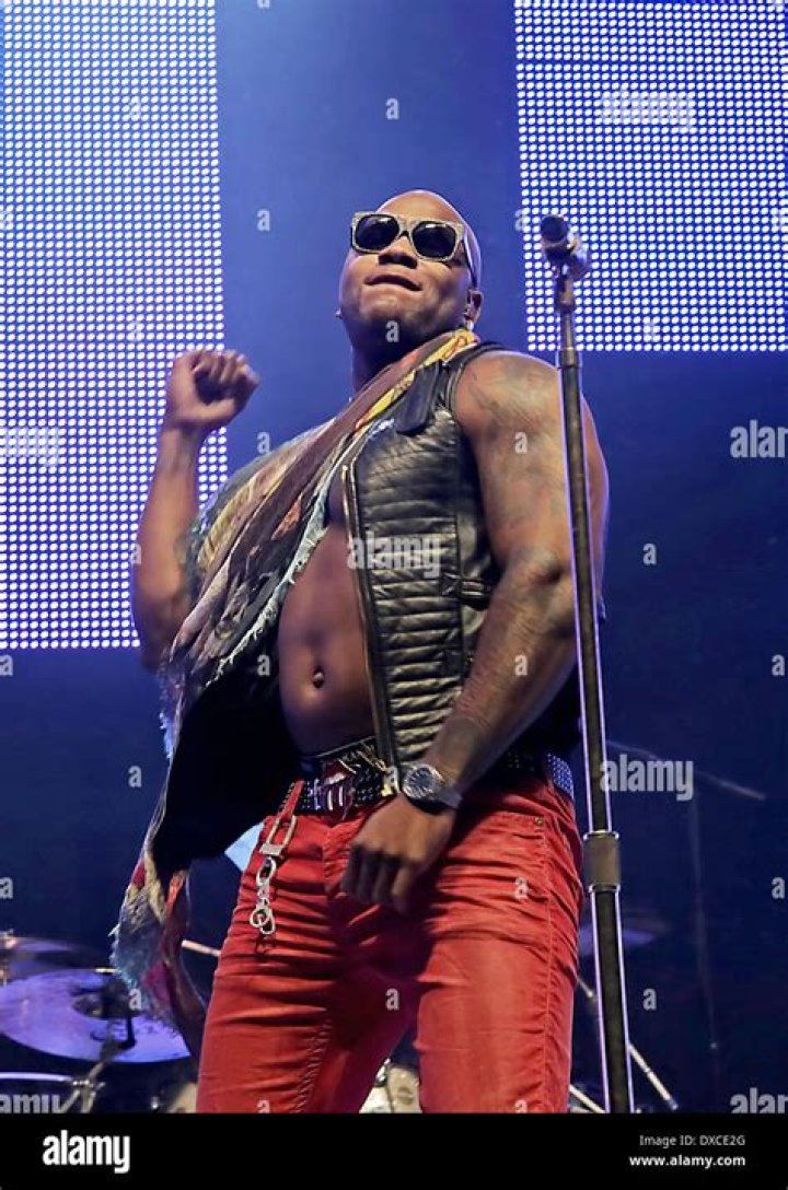 Flo Rida performing at the B96 Summer Bash in June 2012