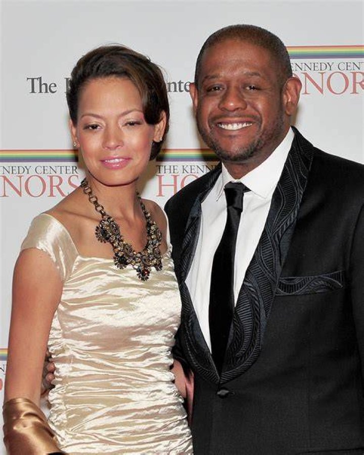 Forest Whitaker and his wife Keisha Whitaker