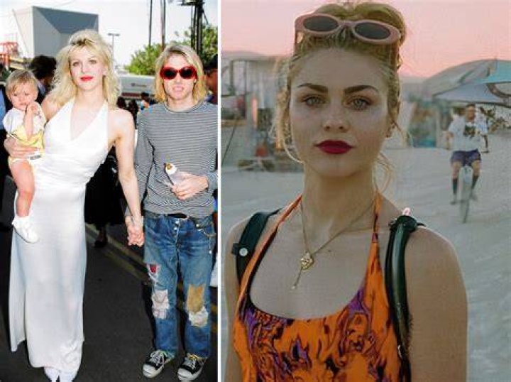 Frances Bean Cobain in a selfie in January 2018