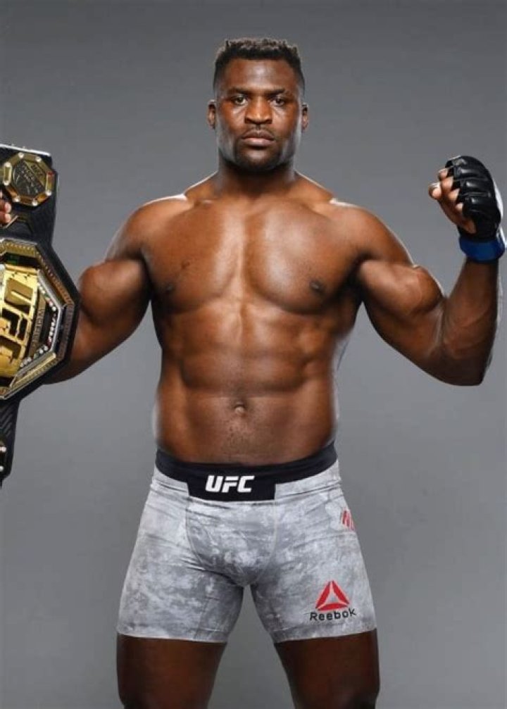 Francis Ngannou as seen in an Instagram Post in November 2021