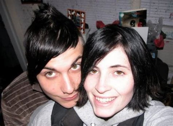 Frank Iero and Jamia Nestor in a picture shared on social media in 2014