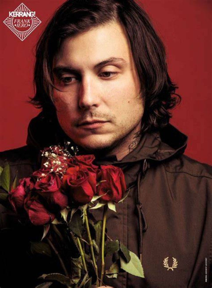 Frank Iero in a photoshoot done in 2012