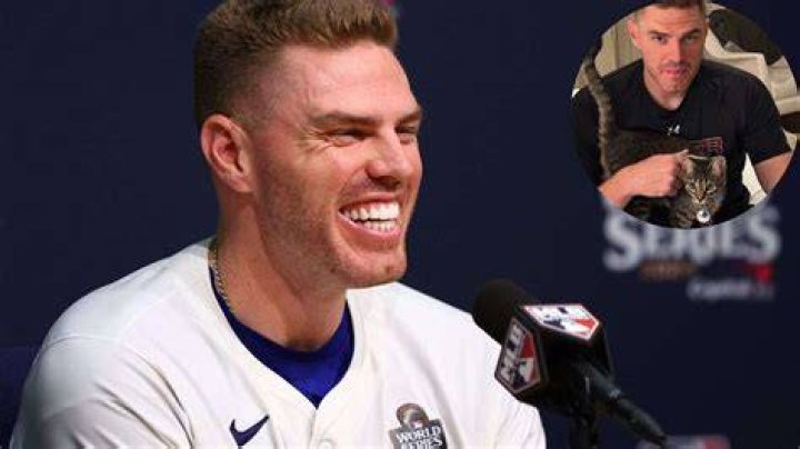 Freddie Freeman as seen in a picture that was taken in November 2020