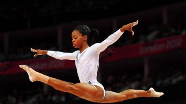 Gabby Douglas in a selfie in March 2018