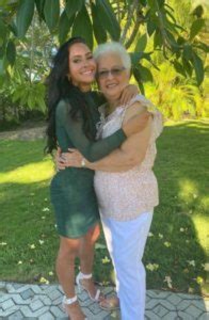 Gabi Butler smiling alongside her grandmother