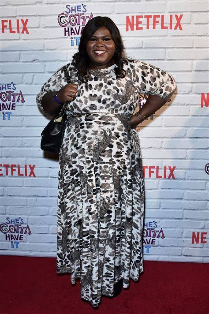 Gabourey Sidibe at the premiere of her film Yelling To The Sky in February 2011