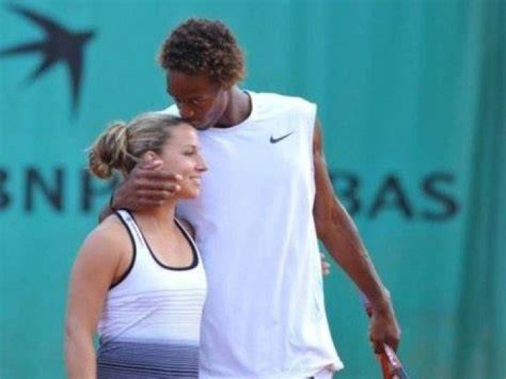 Gael Monfils and Dominika Cibulkova on vacation
