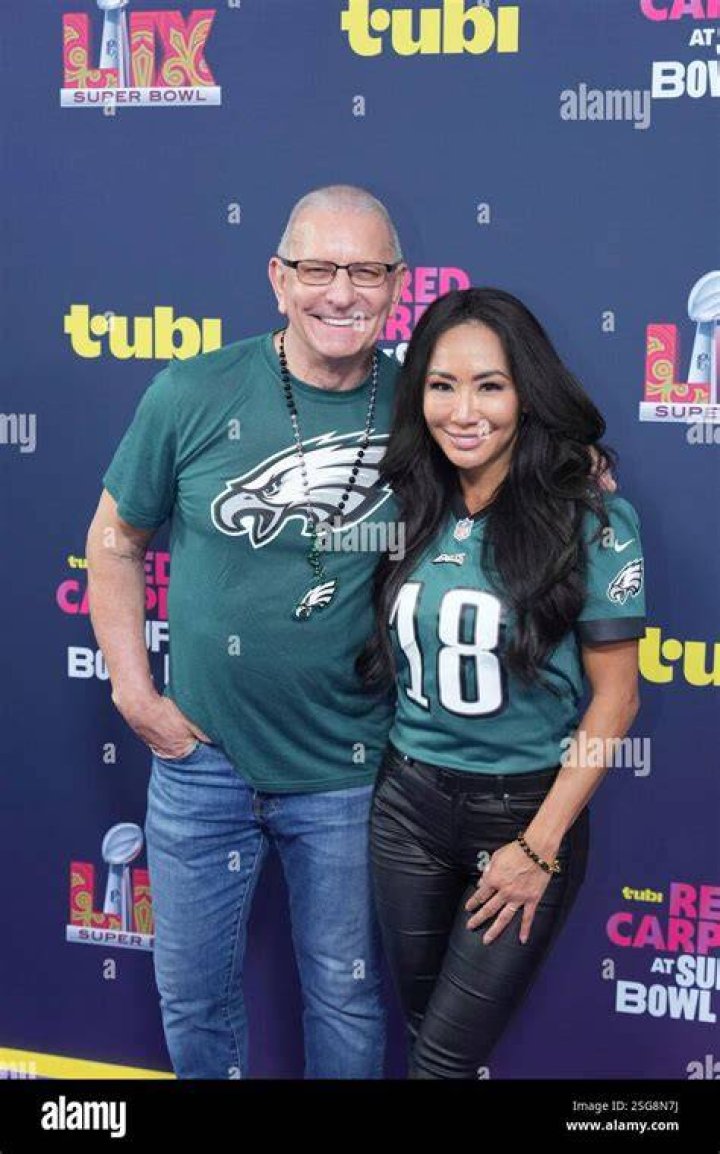 Gail Kim and Robert Irvine, as seen in December 2021