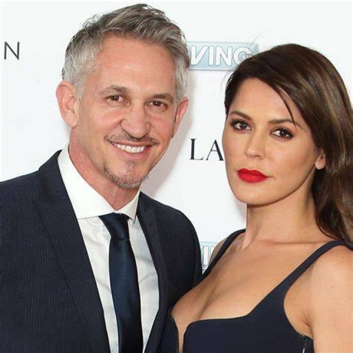 Gary Lineker and Danielle Bux as seen in January 2010
