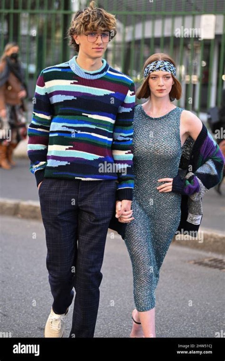 Gavin Casalegno and Larsen Thompson as seen in an Instagram post in April 2021