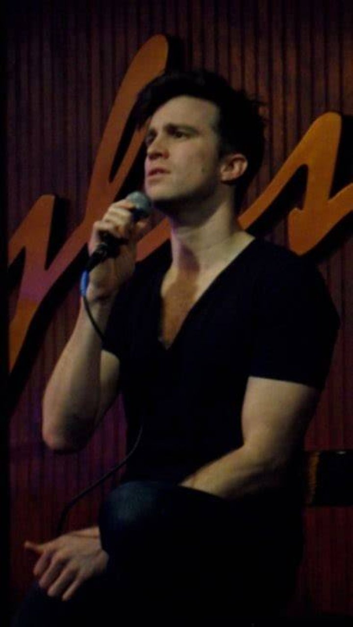 Gavin Creel pictured while performing at Boston's Ryles Jazz Club in December 2010