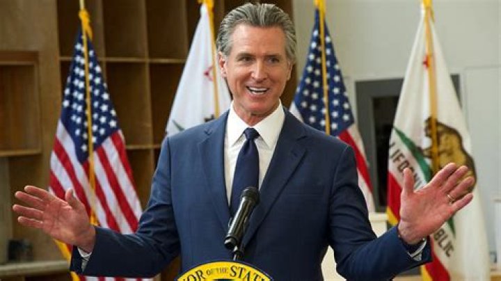 Gavin Newsom seen speaking out against Proposition 8 at UC Berkeley in 2008