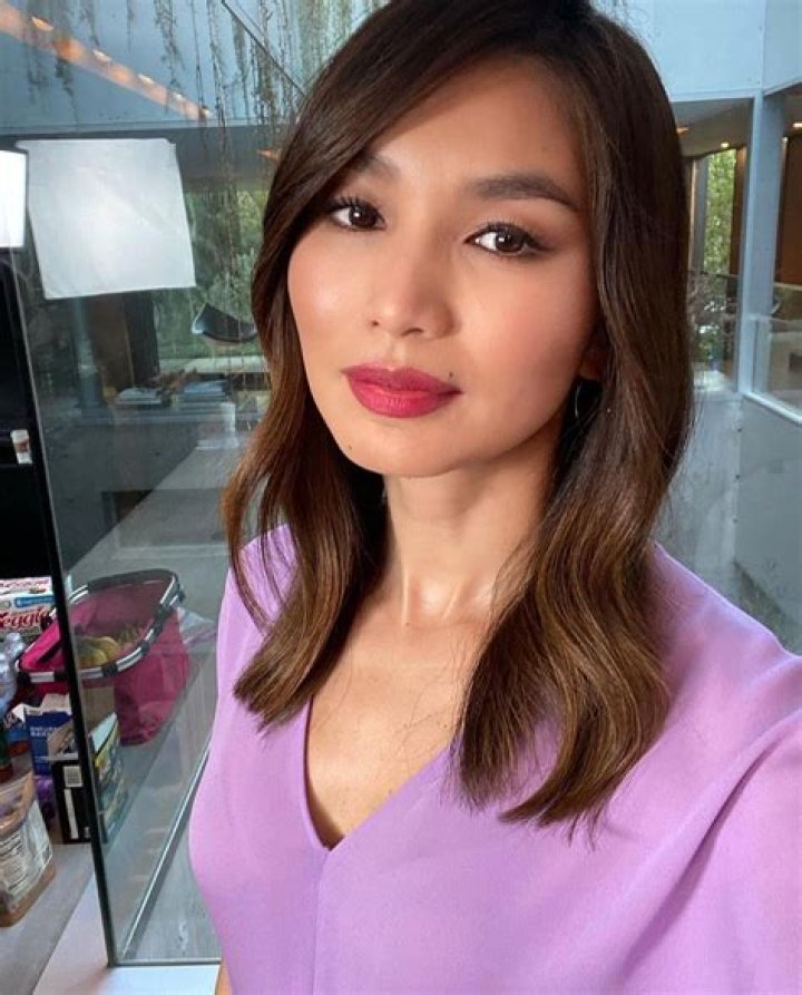 Gemma Chan in a selfie as seen in March 2018