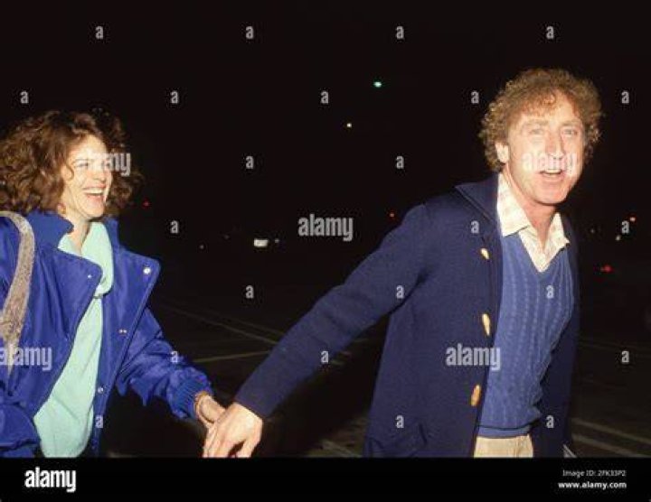 Gene Wilder and Gilda Radner as seen in the film 'Haunted Honeymoon' in 1986