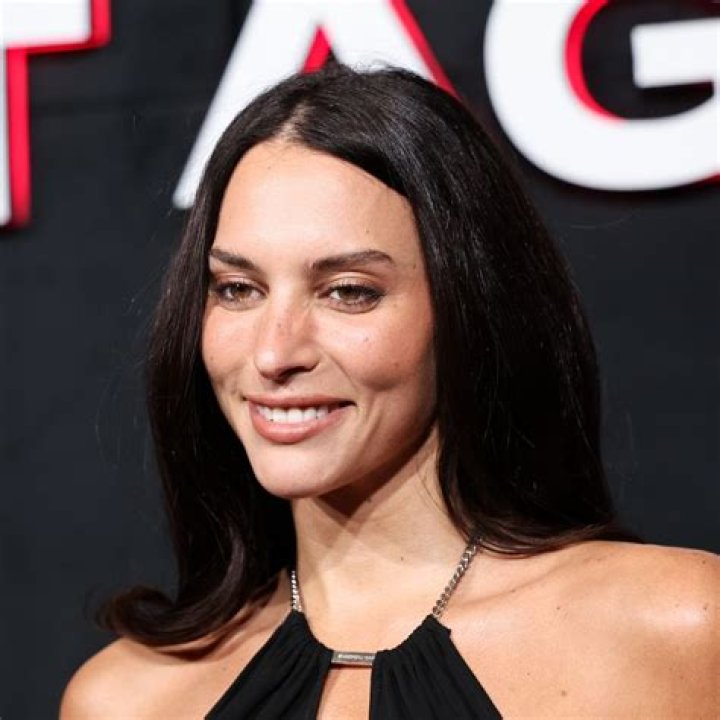 Genesis Rodriguez cheering the moment in July 2021