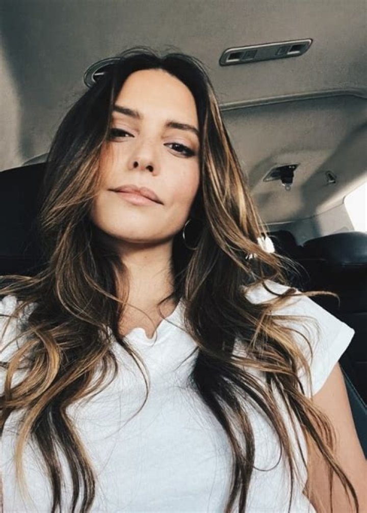 Genesis Rodriguez in a selfie in March 2021