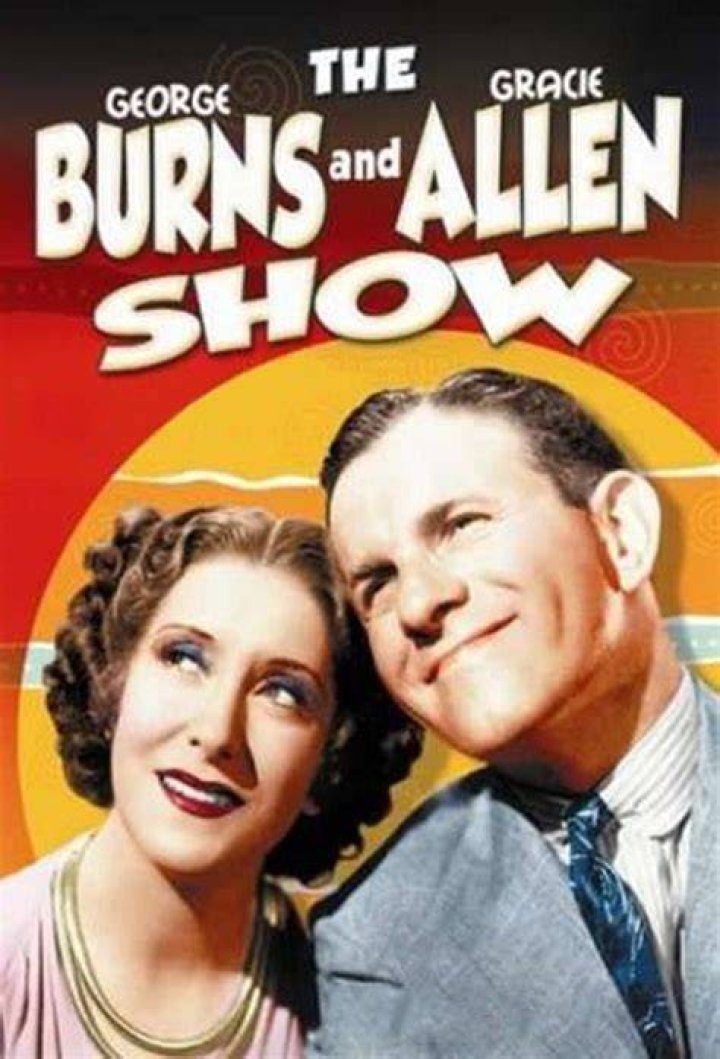 George Burns and Gracie Allen in a publicity photo in 1955