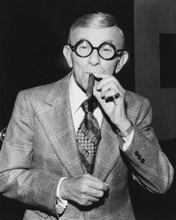 George Burns as seen in 1961