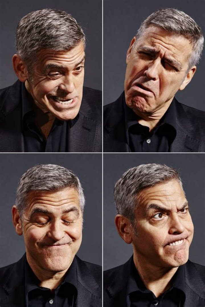 George Clooney expressions