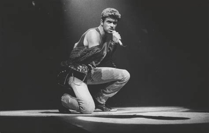 George Michael during the Faith World Tour in 1988