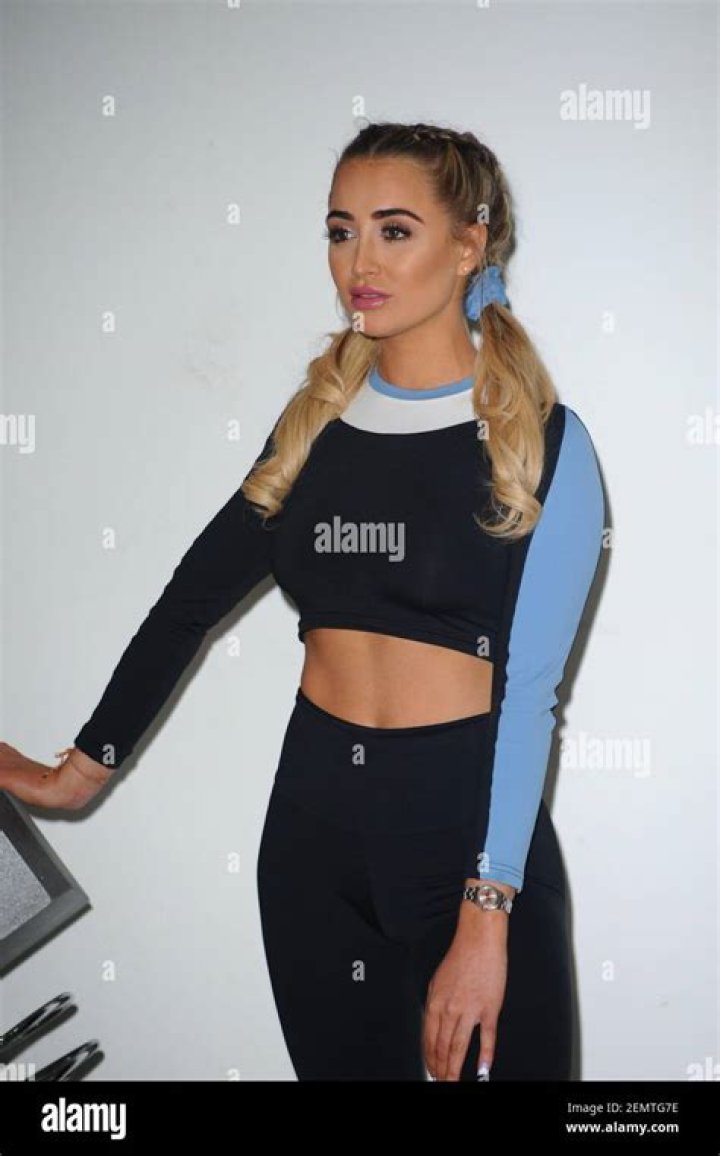 Georgia Harrison as seen in a picture taken in Loughton in July 2020