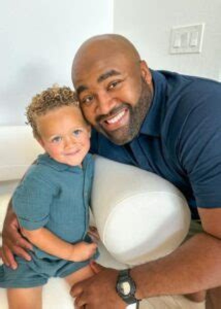 Gerard Fluellen as seen in a picture with his son Emmett Fluellen that was taken in May 2023