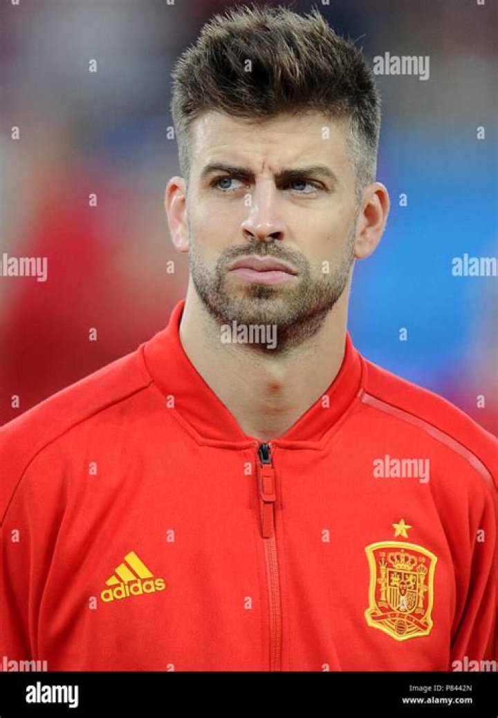 Gerard Pique during a media day on June 20, 2016 in Bordeaux, France