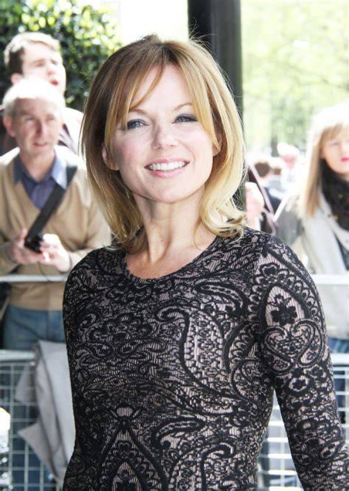 Geri Halliwell at the Ivor Novello Awards in May 2013