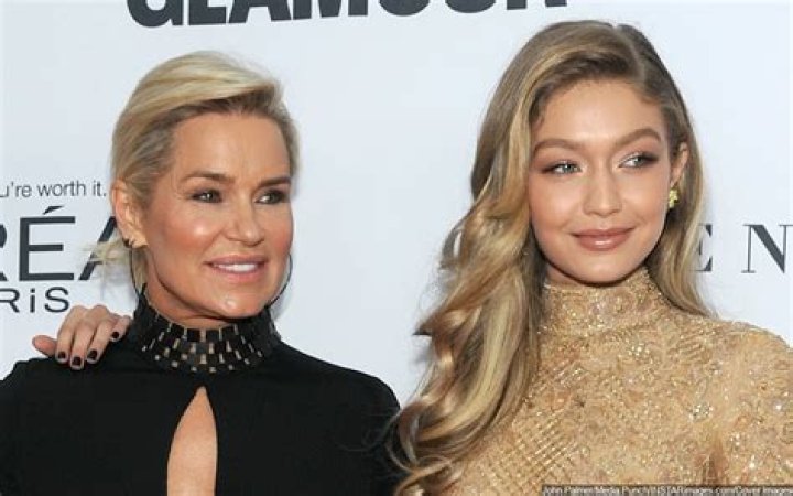 Gigi Hadid with her mom Yolanda Foster