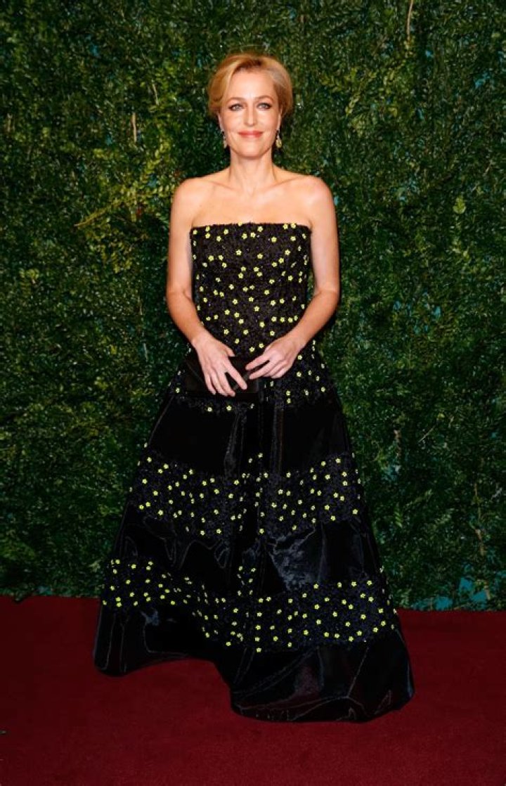 Gillian Anderson for the Evening Standard Theatre Awards in London in November 2015