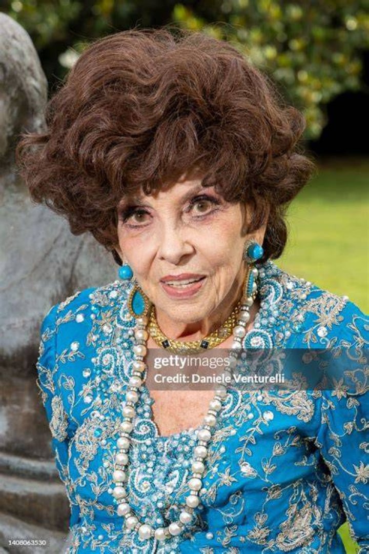 Gina Lollobrigida as seen at the 1991 Cannes Film Festival