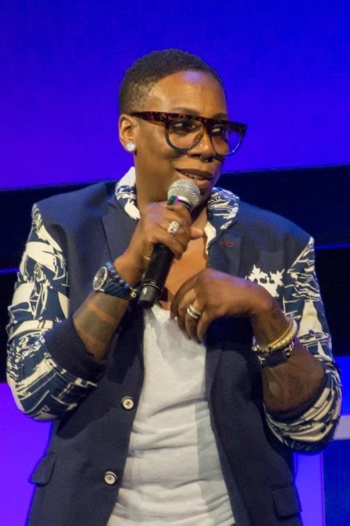Gina Yashere as seen during a Sisters of Comedy Standup performance at the Time's Up event at the Tribeca Film Festival in 2018