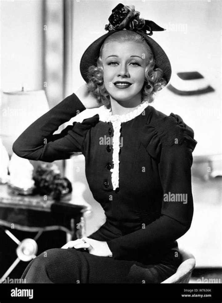 Ginger Rogers as seen in 1937