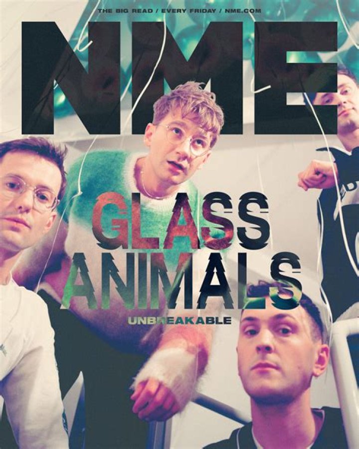 Glass Animals in a picture that was taken at the BRIT Awards 2022 with Edmund Irwin-Singer, Drew MacFarlane, Dave Bayley, and Joe Seaward (Left to Right)
