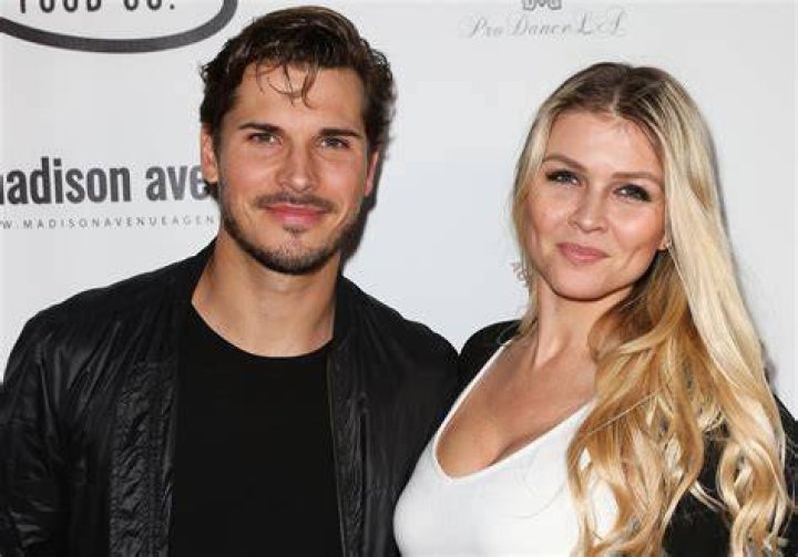 Gleb Savchenko and Elena Samodanova at the 2019 iHeartRadio Music Awards in Los Angeles, California