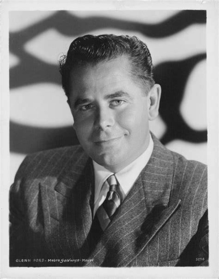 Glenn Ford as seen in a publicity photo in 1955